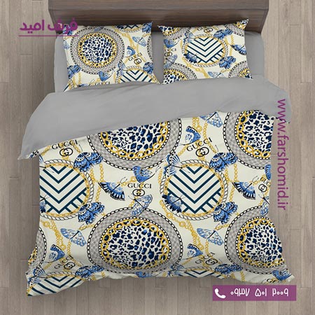 سرویس لحاف روتختی 6 تکه دو نفره اولدوز کد 20202