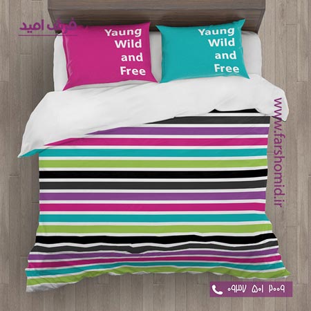 سرویس لحاف روتختی 6 تکه دو نفره اولدوز کد 20211