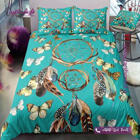 سرویس لحاف روتختی 6 تکه دو نفره اولدوز کد 20216