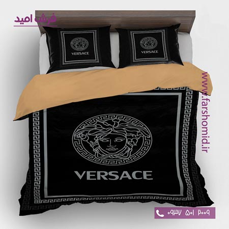 سرویس لحاف روتختی 6 تکه دو نفره اولدوز طرح ورساچه کد 20231