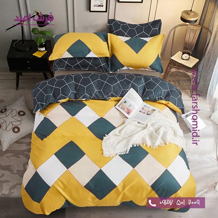 سرویس لحاف روتختی 6 تکه دو نفره اولدوز کد 20245