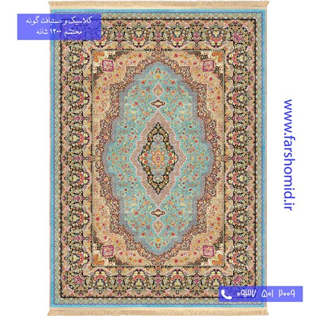 1200 شانه 8 رنگ مسیحا فیروزه ای محتشم