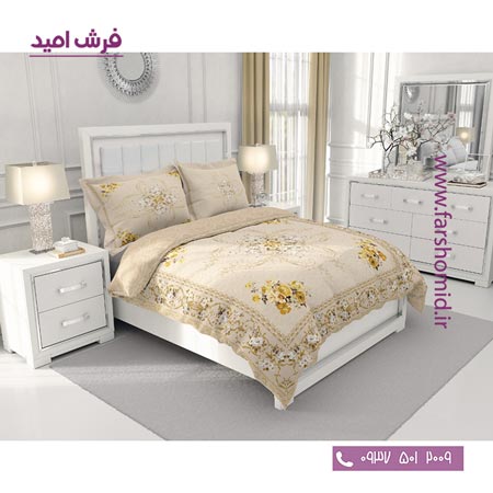 سرویس لحاف روتختی 6 تکه دو نفره اولدوز کد 20250