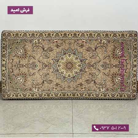 یک جفت پشتی ابری 50 در 100 طرح مستانه شکلاتی 1500 شانه خاطره کویر