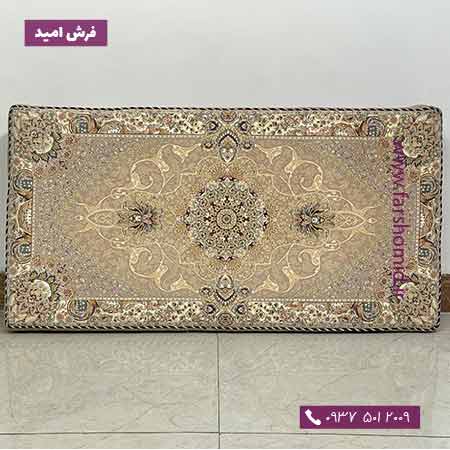 یک جفت پشتی ابری 50 در 100 طرح ماهرو شکلاتی 1500 شانه خاطره کویر