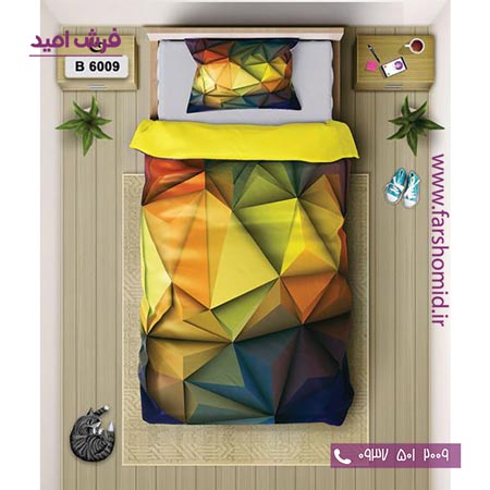 ست روتختی اسپرت 6 تکه اولدوز طرح هندسی کد B 6009