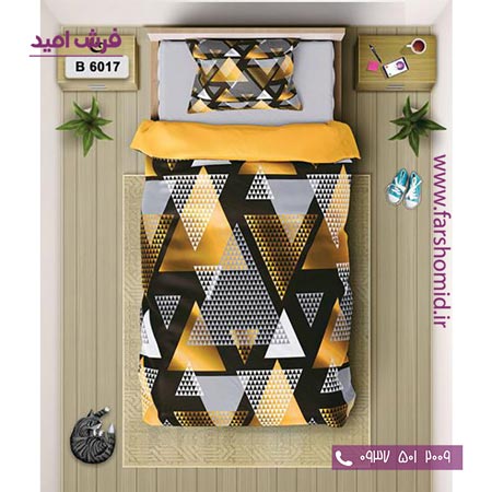 ست روتختی اسپرت 6 تکه اولدوز طرح هندسی کد B 6017