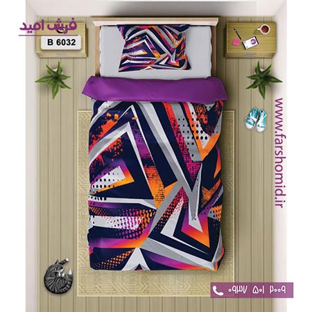 ست روتختی اسپرت 6 تکه اولدوز طرح هندسی کد B 6032
