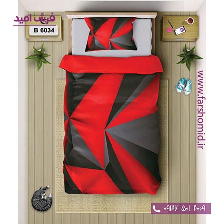 ست روتختی اسپرت 6 تکه اولدوز طرح هندسی کد B 6034