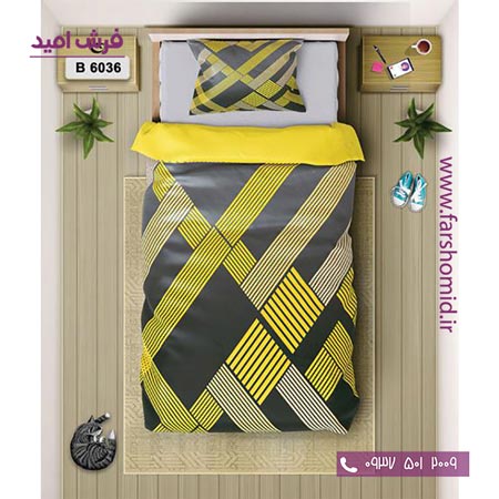 ست روتختی اسپرت 6 تکه اولدوز طرح هندسی کد B 6036