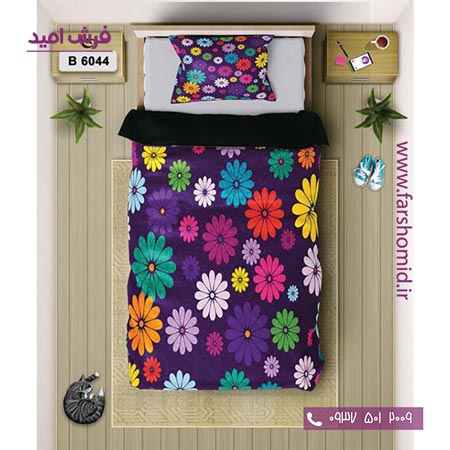 ست روتختی اسپرت 6 تکه اولدوز طرح گل کد B 6044