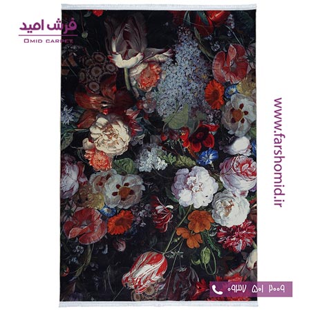 700 شانه طرح دسته گل 100454 کلاریس محتشم