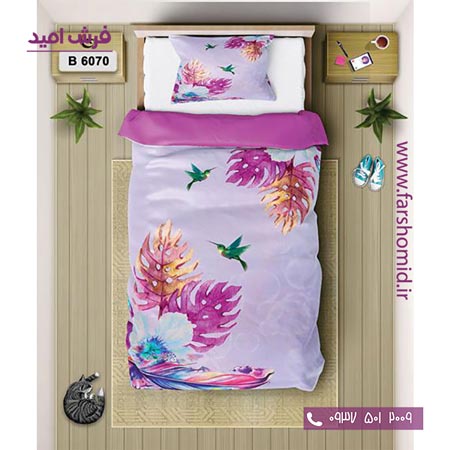 ست روتختی اسپرت 6 تکه اولدوز طرح برگ کد B 6070