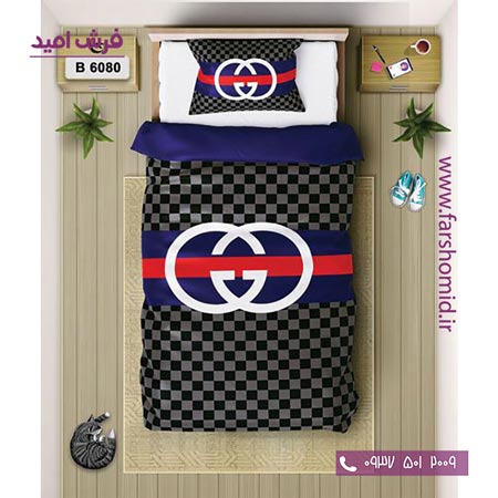 ست روتختی اسپرت 6 تکه اولدوز طرح گوچی کد B 6080