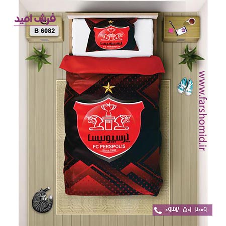ست روتختی ورزشی 6 تکه اولدوز تیم فوتبال پرسپولیس کد B 6082