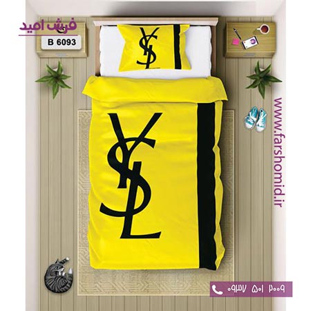 ست روتختی اسپرت 6 تکه اولدوز طرح برند ایو سن لوران YSL کد B 6093