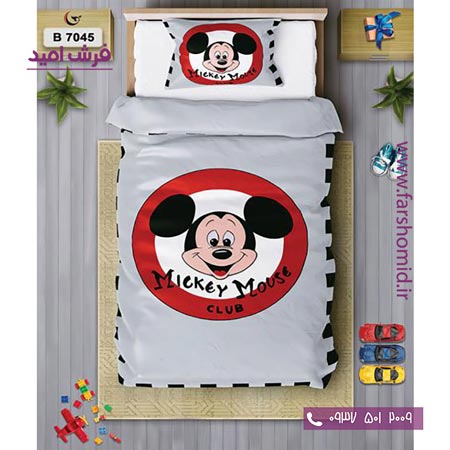 ست روتختی کودک و نوجوان 6 تکه اولدوز میکی موس کد B 7045
