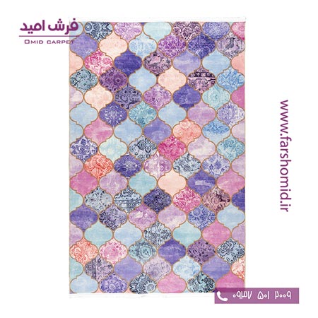 700 شانه طرح چهل تکه مراکشی 100502  کلاریس محتشم
