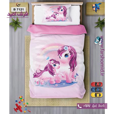 ست روتختی کودک و نوجوان 6 تکه اولدوز یونی کورن کد B 7121