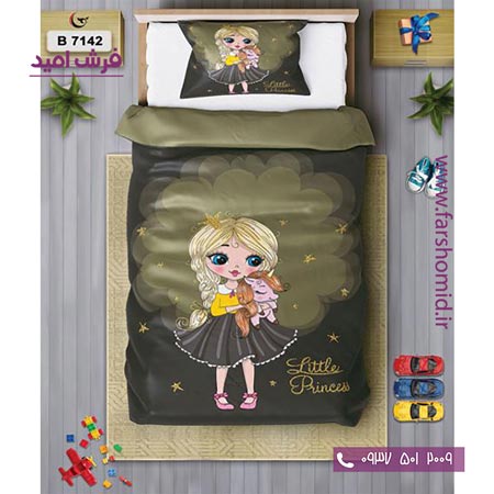 ست روتختی کودک و نوجوان 6 تکه اولدوز پرنسس و یونی کورن کد B 7142