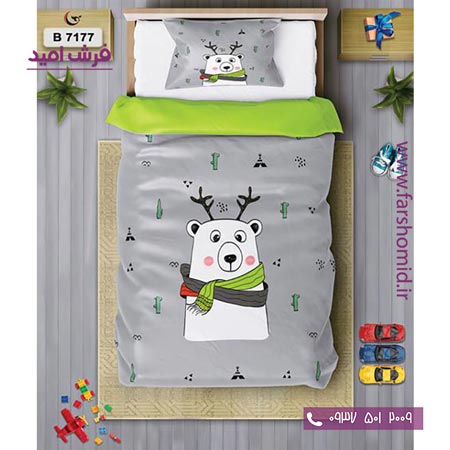 ست روتختی کودک و نوجوان 6 تکه اولدوز گوزن کد B 7177