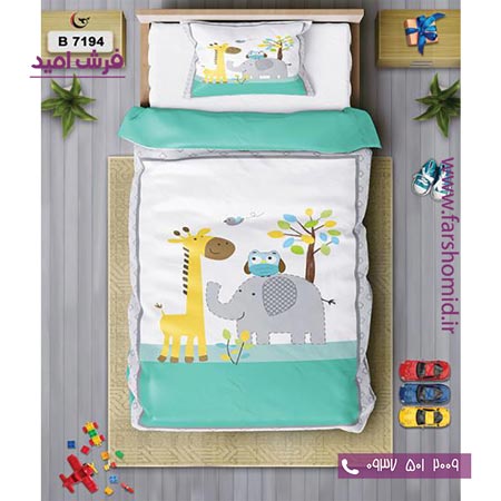ست روتختی کودک و نوجوان 6 تکه اولدوز حیوانات کد B 7194