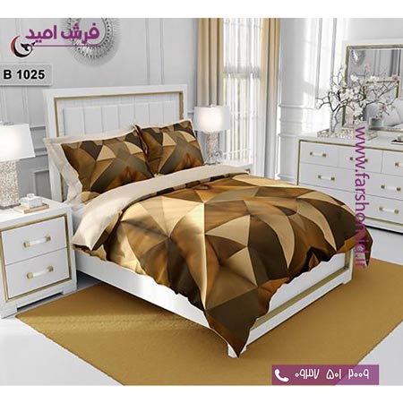 ست روتختی مدرن و کلاسیک 6 تکه اولدوز هندسی کد B 1025