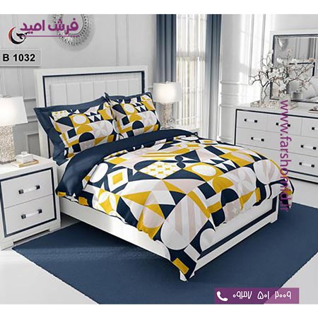 ست روتختی مدرن و کلاسیک 6 تکه اولدوز هندسی کد B 1032