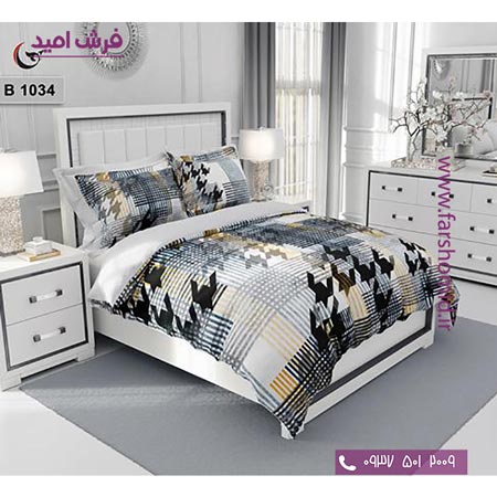 ست روتختی مدرن و کلاسیک 6 تکه اولدوز خفاش کد B 1034