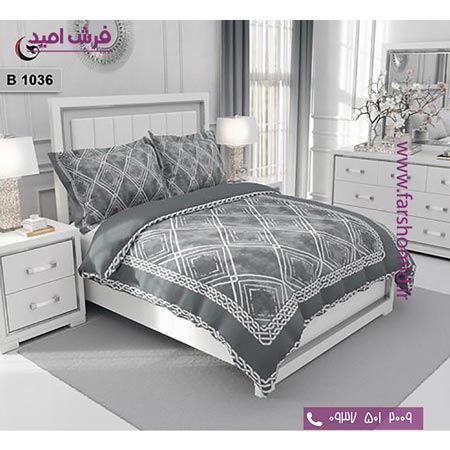 ست روتختی مدرن و کلاسیک 6 تکه اولدوز هندسی کد B 1036