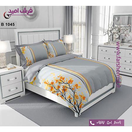 ست روتختی مدرن و کلاسیک 6 تکه اولدوز شاخه درخت کد B 1045