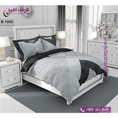 ست روتختی مدرن و کلاسیک 6 تکه اولدوز هندسی کد B 1055