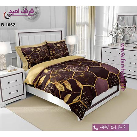 ست روتختی مدرن و کلاسیک 6 تکه اولدوز هندسی کد B 1062