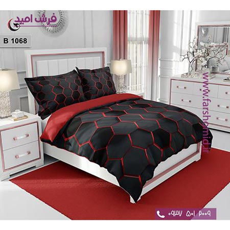 ست روتختی مدرن و کلاسیک 6 تکه اولدوز هندسی کد B 1068