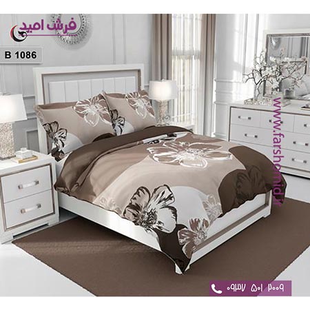 ست روتختی مدرن و کلاسیک 6 تکه اولدوز گل کد B 1086