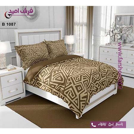 ست روتختی مدرن و کلاسیک 6 تکه اولدوز هندسی کد B 1087