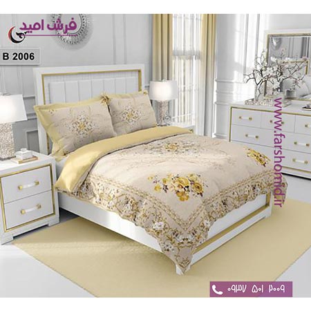 ست روتختی مدرن و کلاسیک 6 تکه اولدوز گل کد B 2006