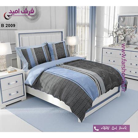 ست روتختی مدرن و کلاسیک 6 تکه اولدوز راه راه کد B 2009