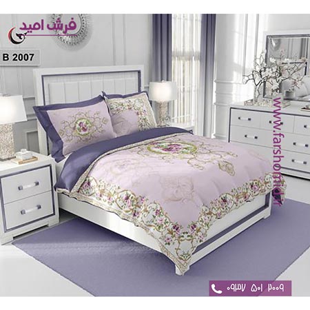 ست روتختی مدرن و کلاسیک 6 تکه اولدوز گل کد B 2007