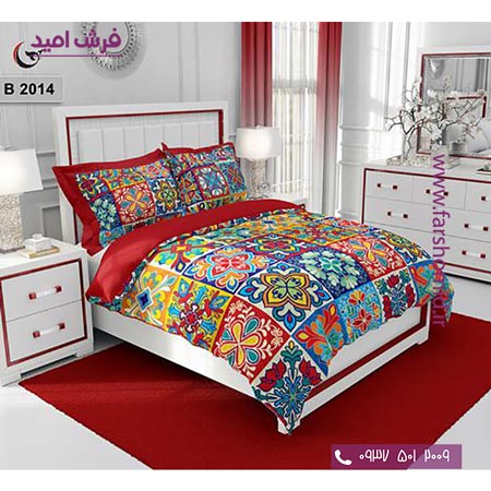 ست روتختی مدرن و کلاسیک 6 تکه اولدوز گل کد B 2014