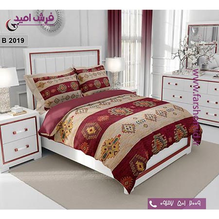 ست روتختی مدرن و کلاسیک 6 تکه اولدوز راه راه کد B 2019