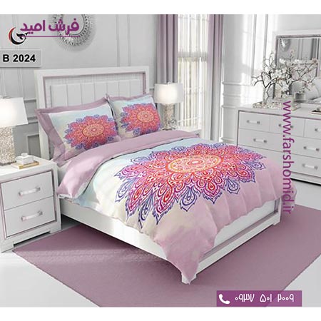 ست روتختی مدرن و کلاسیک 6 تکه اولدوز گل کد B 2024