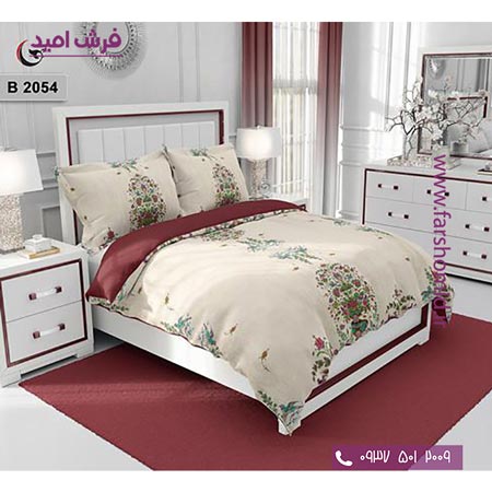 ست روتختی مدرن و کلاسیک 6 تکه اولدوز گل کد B 2054