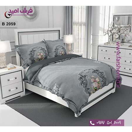 ست روتختی مدرن و کلاسیک 6 تکه اولدوز گل کد B 2059