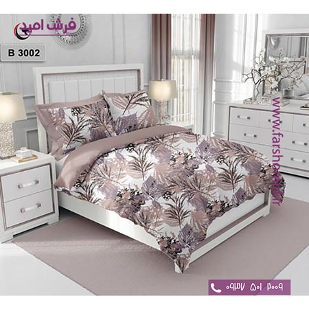 ست روتختی طرح گل 6 تکه اولدوز برگ کد B 3002