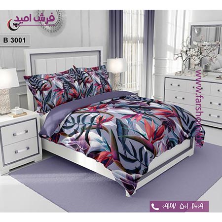 ست روتختی طرح گل 6 تکه اولدوز برگ کد B 3001