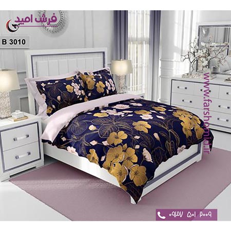 ست روتختی طرح گل 6 تکه اولدوز گل ریز کد B 3010