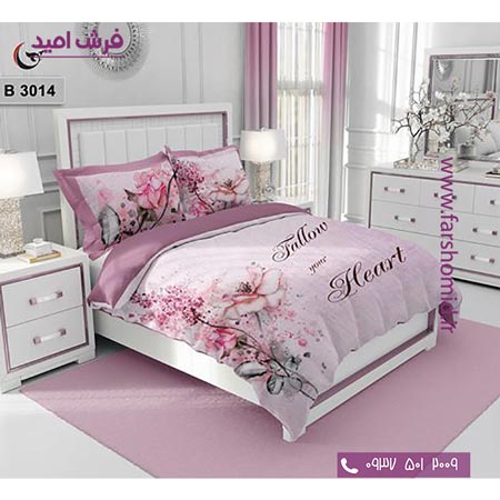 ست روتختی طرح گل 6 تکه اولدوز دسته گل کد B 3014