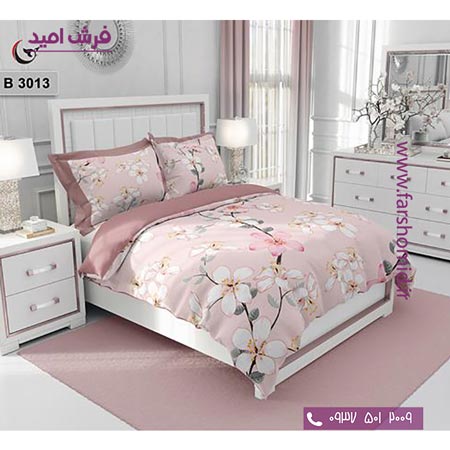 ست روتختی طرح گل 6 تکه اولدوز شکوفه کد B 3013