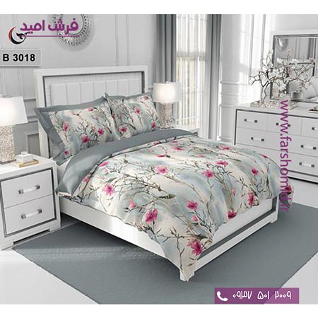 ست روتختی طرح گل 6 تکه اولدوز گل ریز کد B 3018